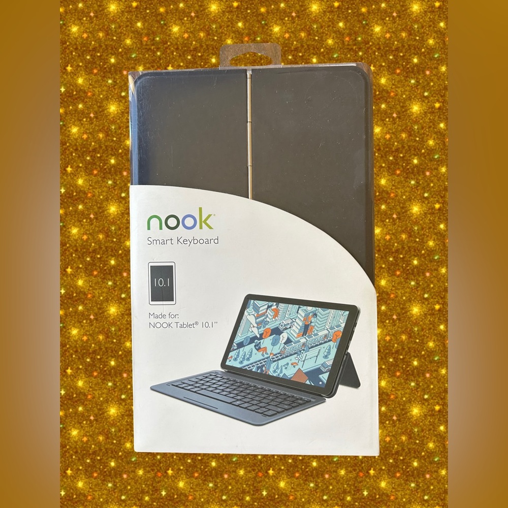 Smart Keyboard. Made for NOOK Tablet 10.1”.